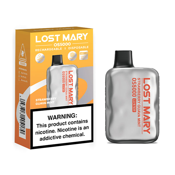 Lost Mary OS5000 - Strawberry Guava Mint