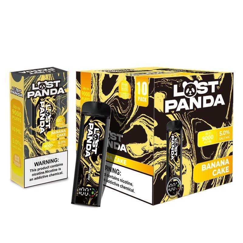 LOST PANDA 9000 Vape - Banana Cake