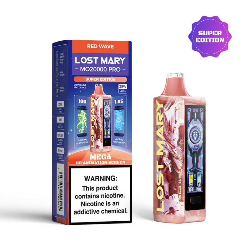 Lost Mary MO PRO Vape - Red Wave