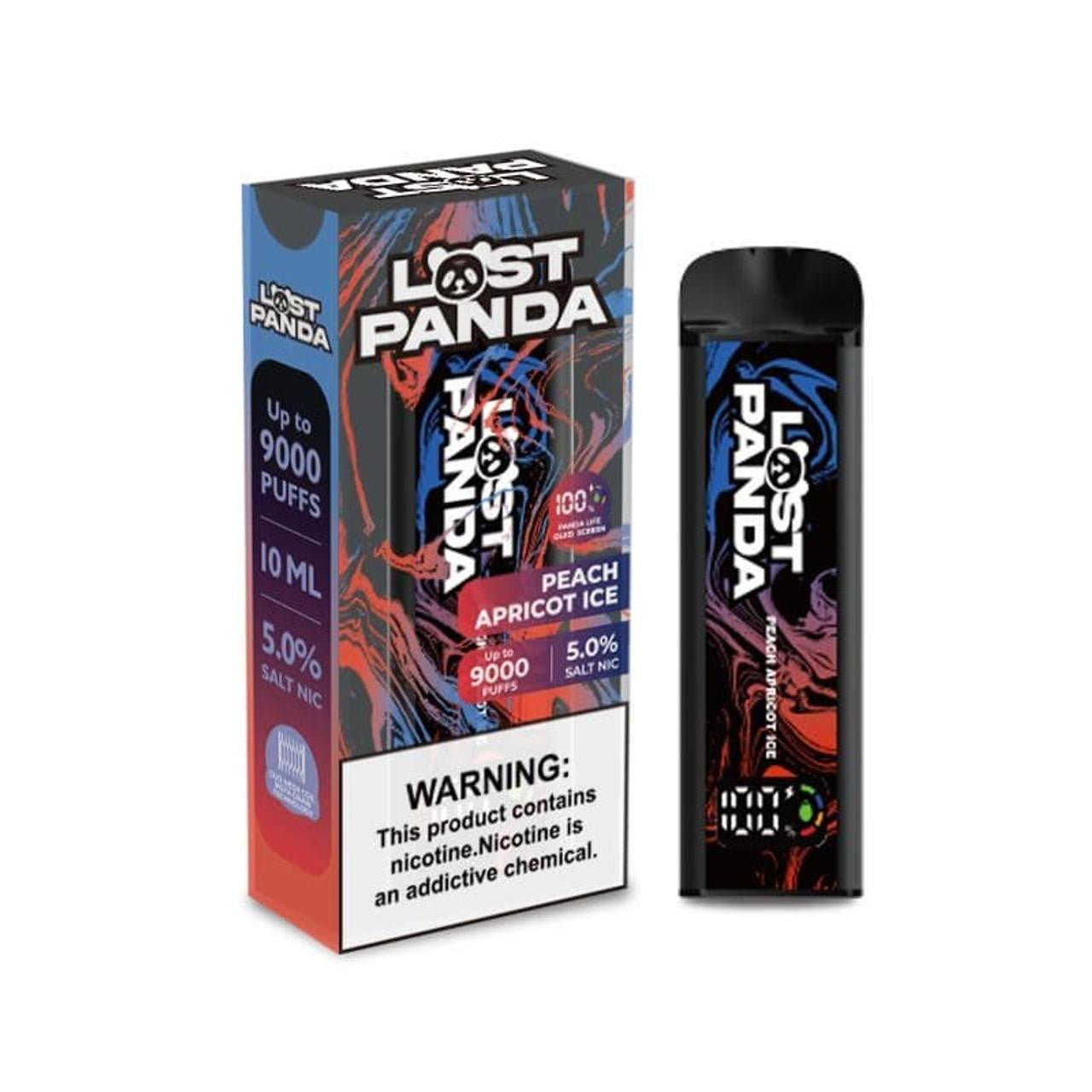 LOST PANDA 9000 Vape - Peach Apricot Ice