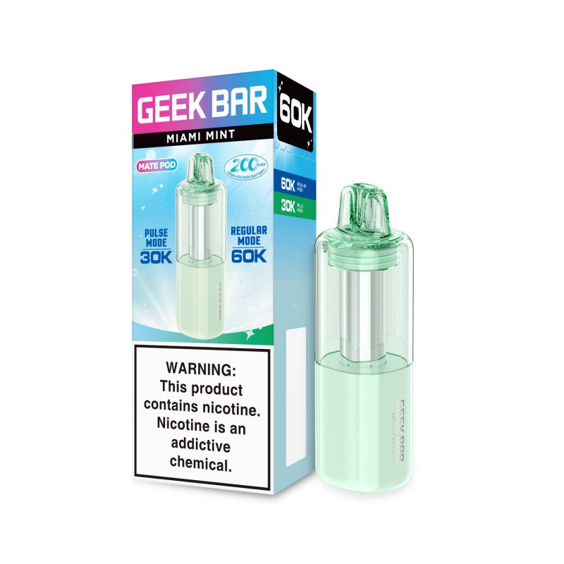 Geek Bar MATE 60k Replacement Pod - Miami Mint
