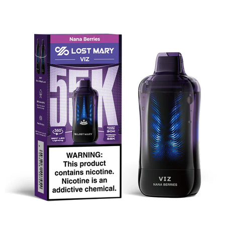 Lost Mary VIZ 55k Disposable Vape - Nana Berries