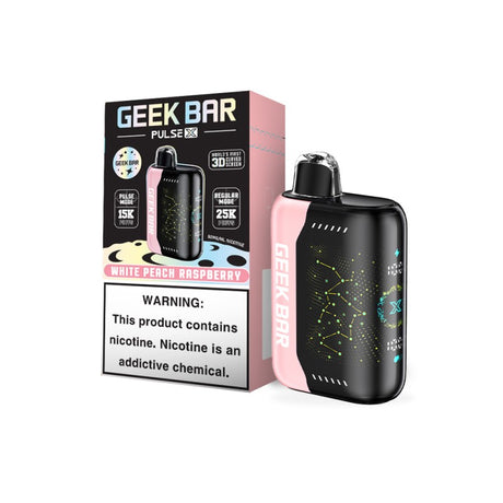 GEEK BAR PULSE X - White Peach Raspberry
