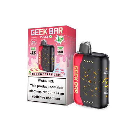 Geek Bar Pulse X | JAM Edition - Strawberry Jam