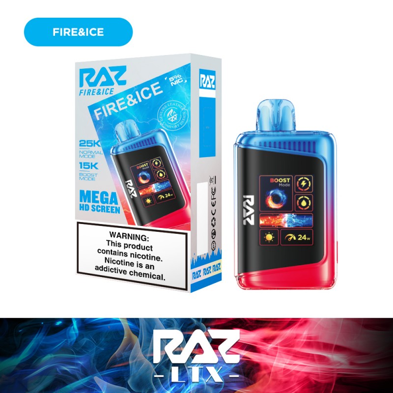 RAZ DC25000 Vape - Fire & Ice