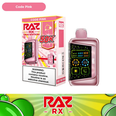 RAZ RX 50k Disposable - CODE Edition - CODE PINK
