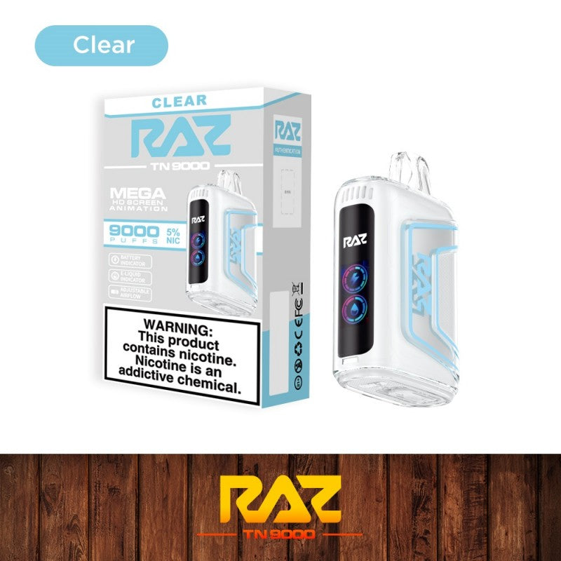 RAZ Vape TN9000 - Clear