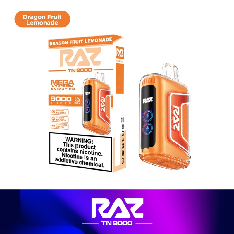 RAZ Vape TN9000 - Dragon Fruit Lemonade