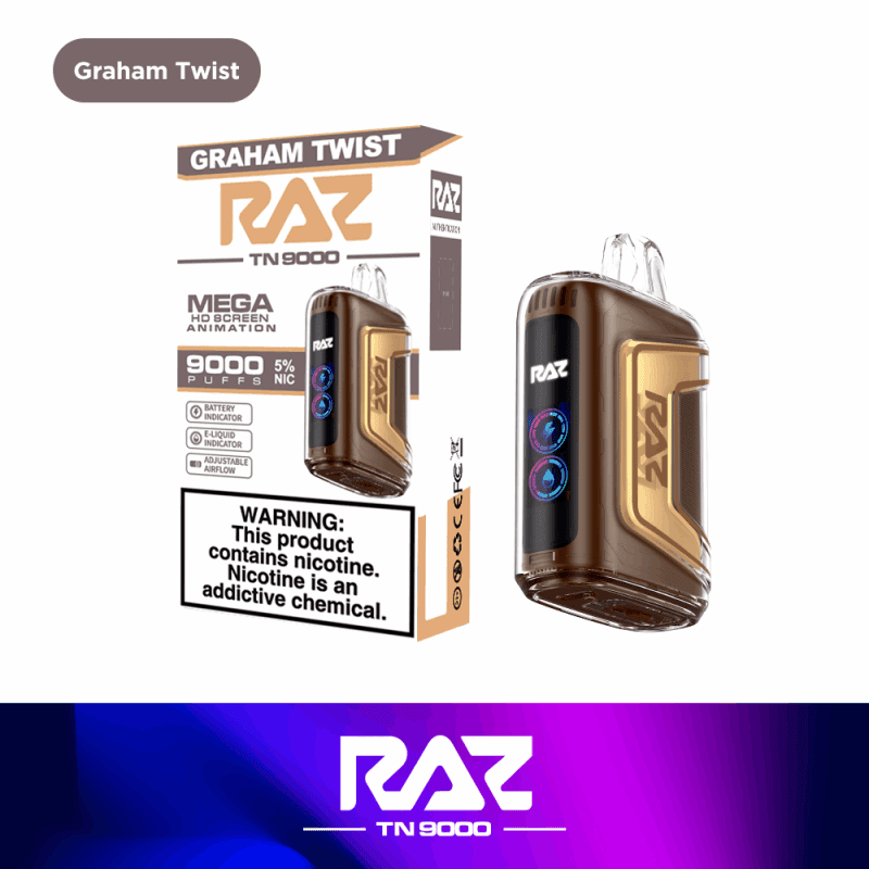 RAZ Vape TN9000 - Graham Twist