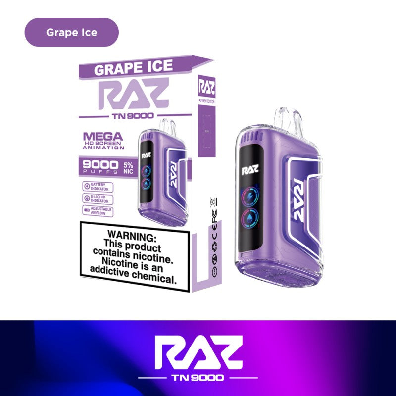 RAZ Vape TN9000 - Grape Ice