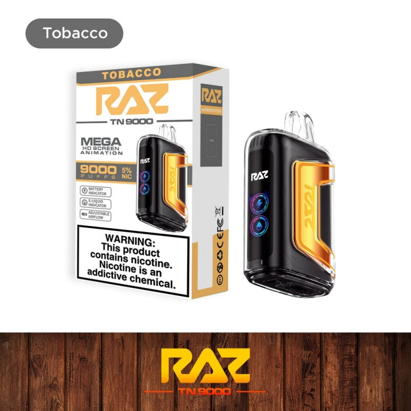 RAZ Vape TN9000 - Tobacco