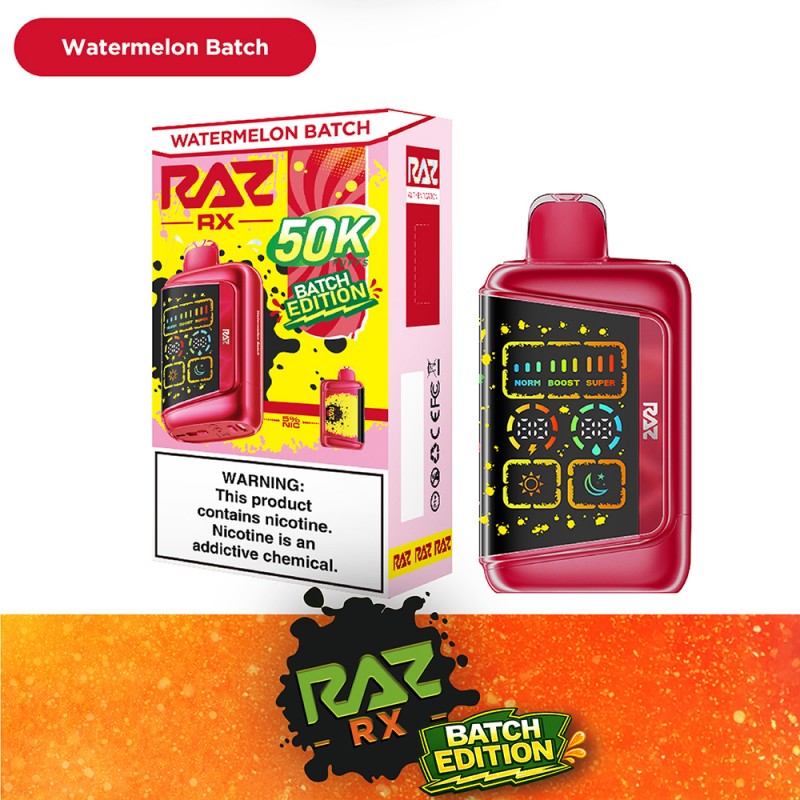 RAZ RX 50k Disposable - Batch Edition - Watermelon Batch