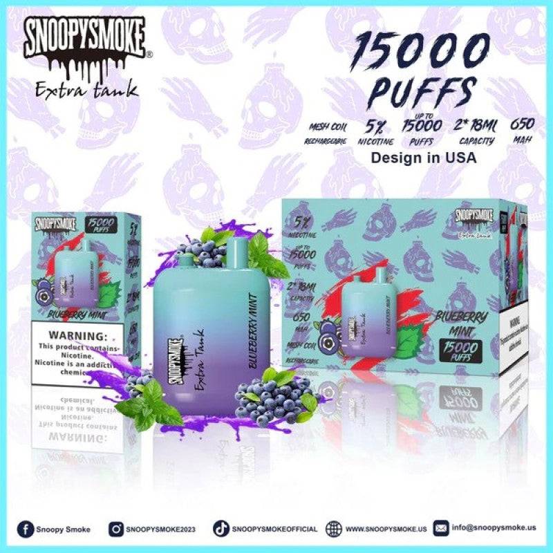 Snoopy Smoke 15000 Disposable 5% | TenDollarDistro