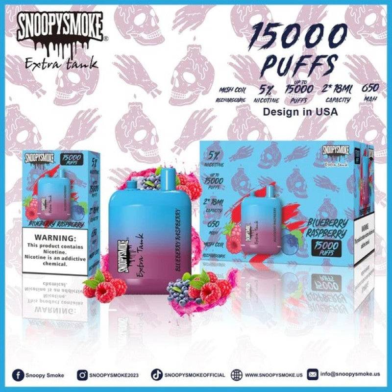 Snoopy Smoke 15000 Disposable 5% | TenDollarDistro