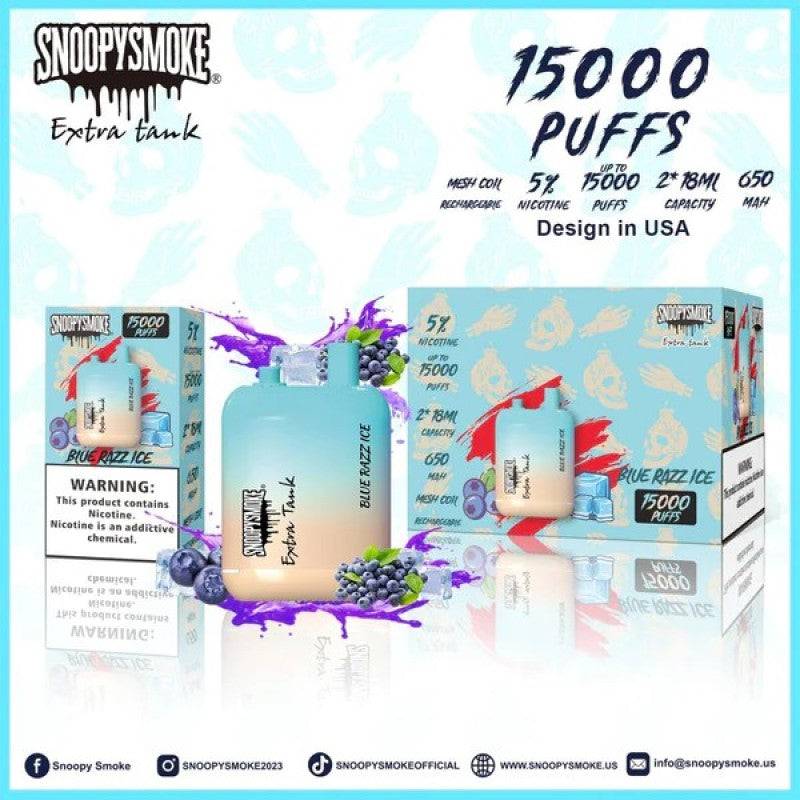 Snoopy Smoke 15000 Disposable 5% | TenDollarDistro