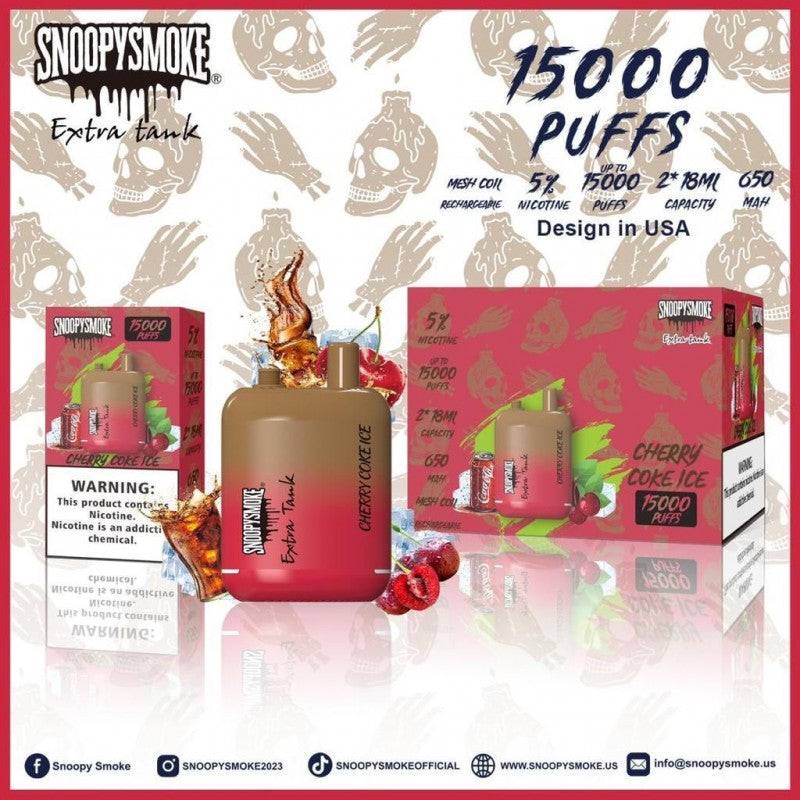 Snoopy Smoke 15000 Disposable 5% | TenDollarDistro