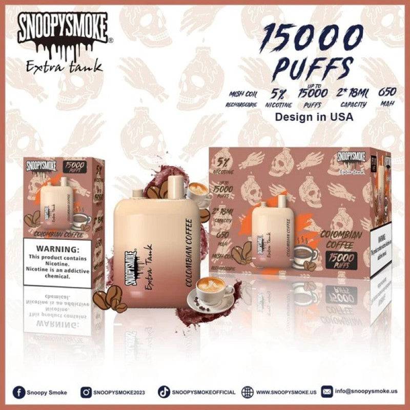 Snoopy Smoke 15000 Disposable 5% | TenDollarDistro