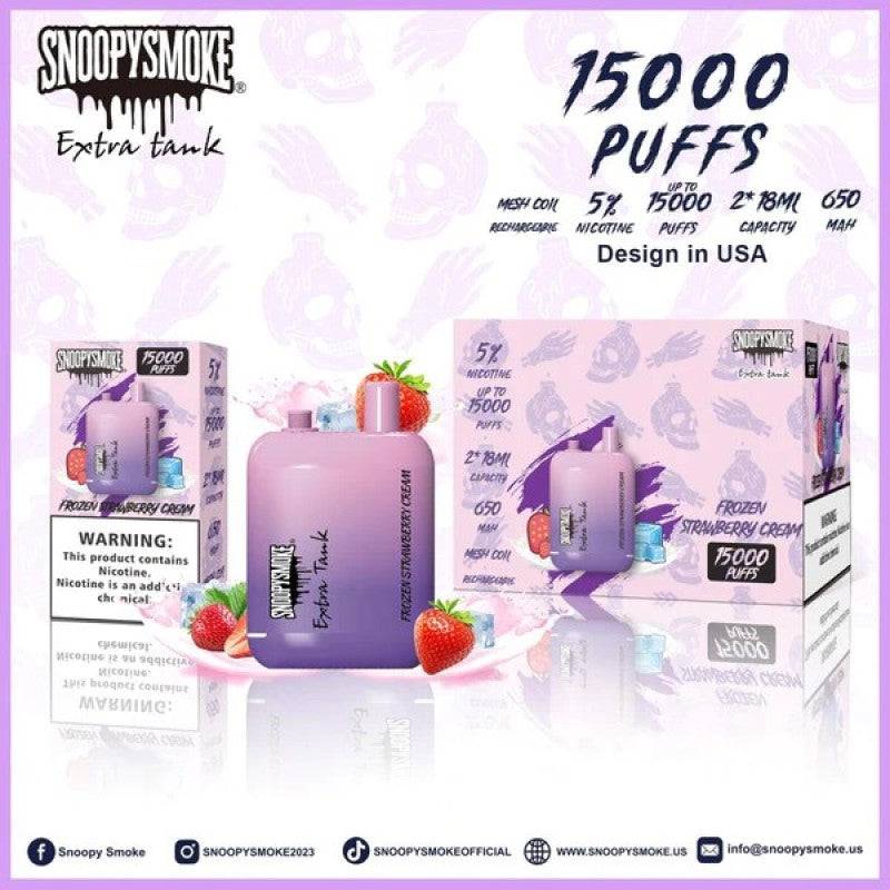 Snoopy Smoke 15000 Disposable 5% | TenDollarDistro