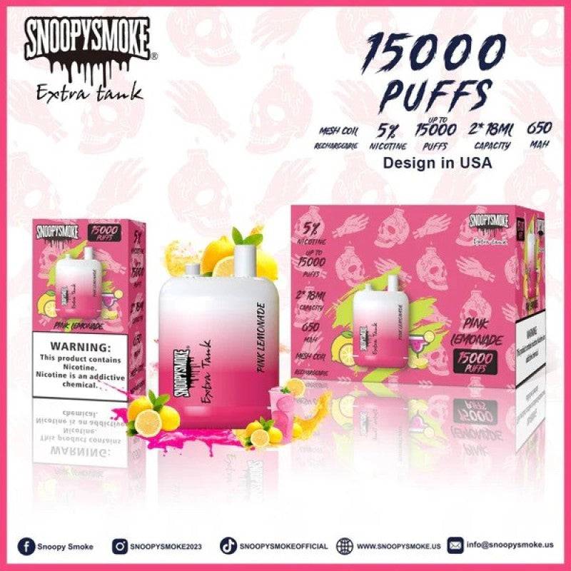 Snoopy Smoke 15000 Disposable 5% | TenDollarDistro