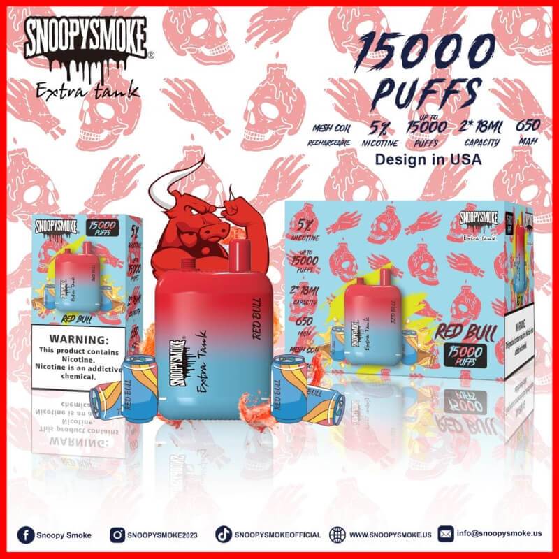 Snoopy Smoke 15000 Disposable 5% | TenDollarDistro