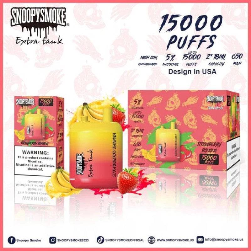 Snoopy Smoke 15000 Disposable 5% | TenDollarDistro