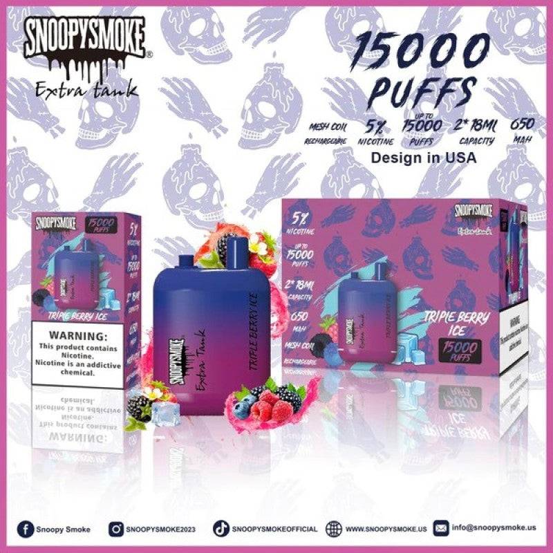 Snoopy Smoke 15000 Disposable 5% | TenDollarDistro