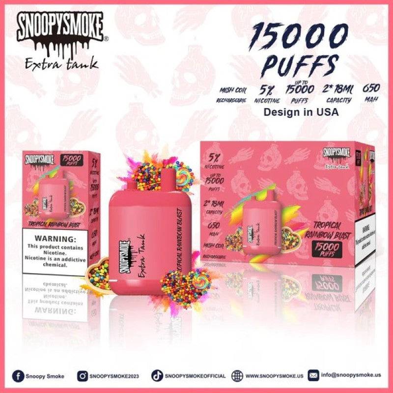 Snoopy Smoke 15000 Disposable 5% | TenDollarDistro