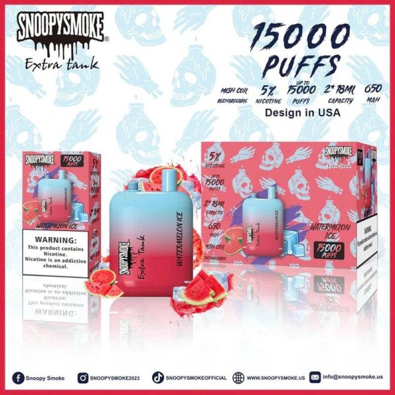 Snoopy Smoke 15000 Disposable 5% | TenDollarDistro