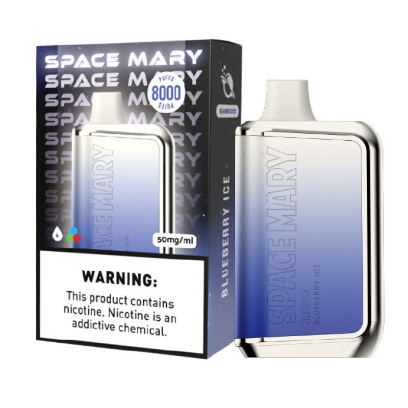 Space Mary SM8000 Vape - Blueberry Ice