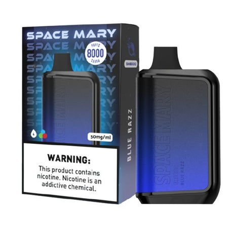 Space Mary SM8000 Vape - Blue Razz