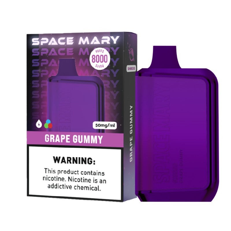 Space Mary SM8000 Vape - Grape Gummy