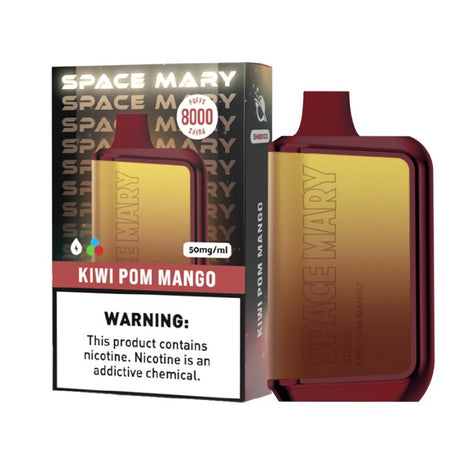 Space Mary SM8000 Vape - Kiwi Pom Mango
