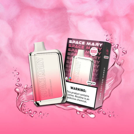 Space Mary SM8000 Vape - Pink Cotton Candy