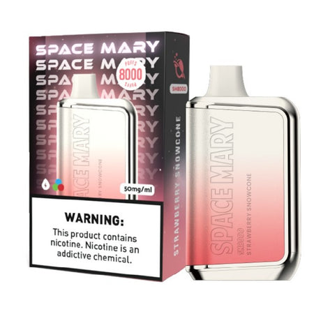 Space Mary SM8000 Vape - Strawberry Snowcone