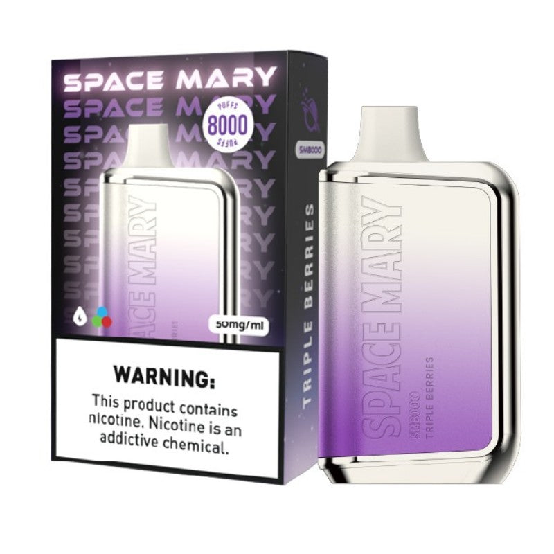 Space Mary SM8000 Vape - Triple Berries