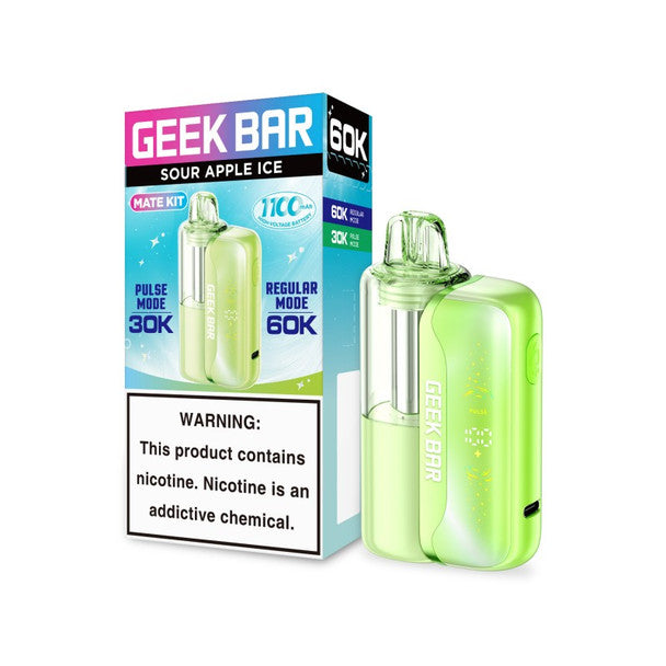 GEEK BAR MATE 60k Disposable KIT - Sour Apple Ice