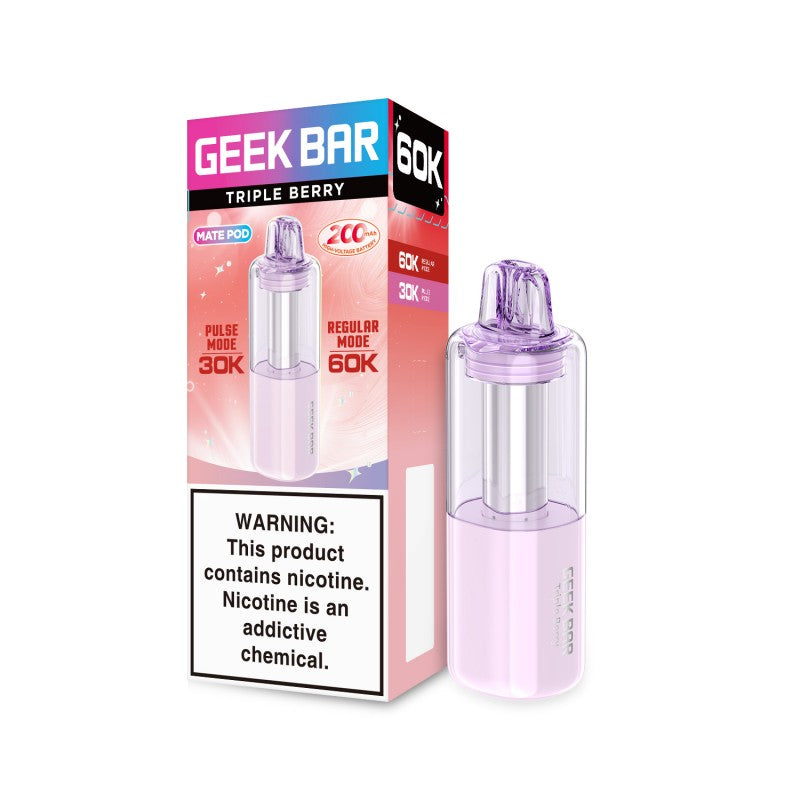 Geek Bar MATE 60k Replacement Pod - Triple Berry
