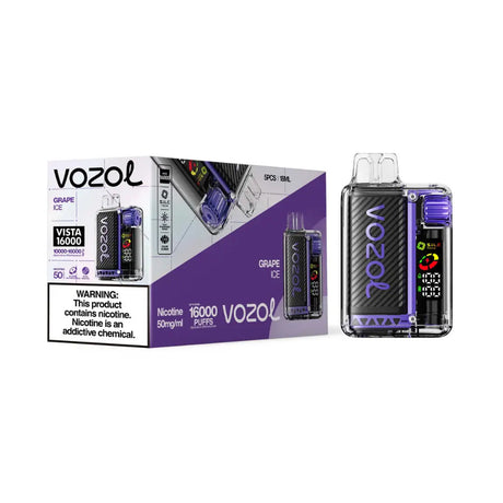 Vozol Vista Vape - Grape Ice