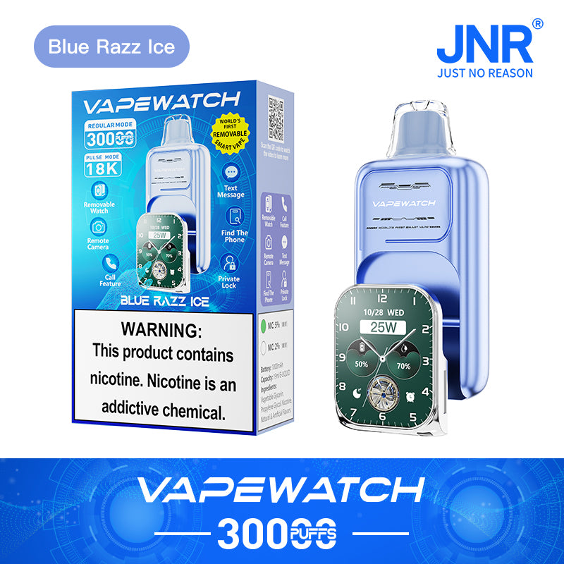 JNR VapeWatch 30k Vape | Removable Display