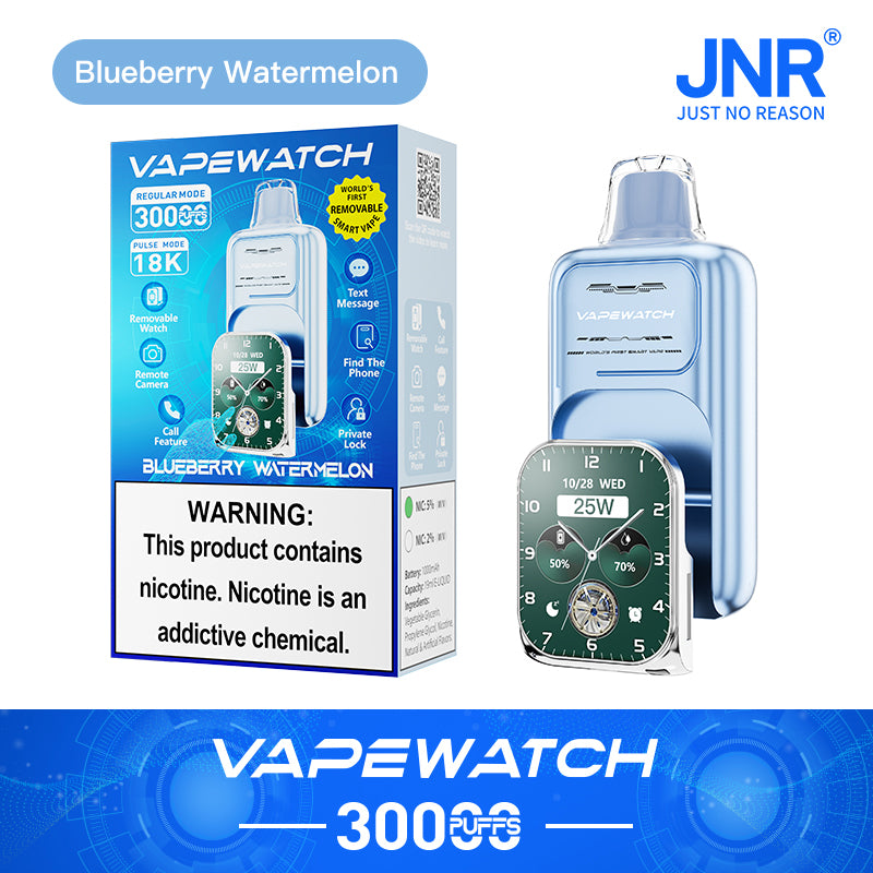 JNR VapeWatch 30k Vape | Removable Display