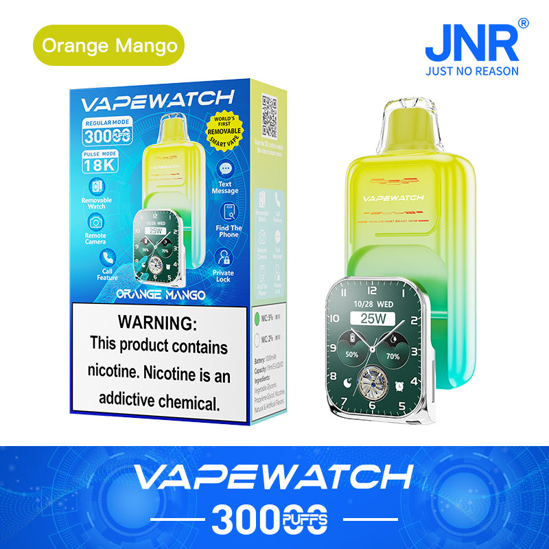 JNR VapeWatch 30k Vape | Removable Display