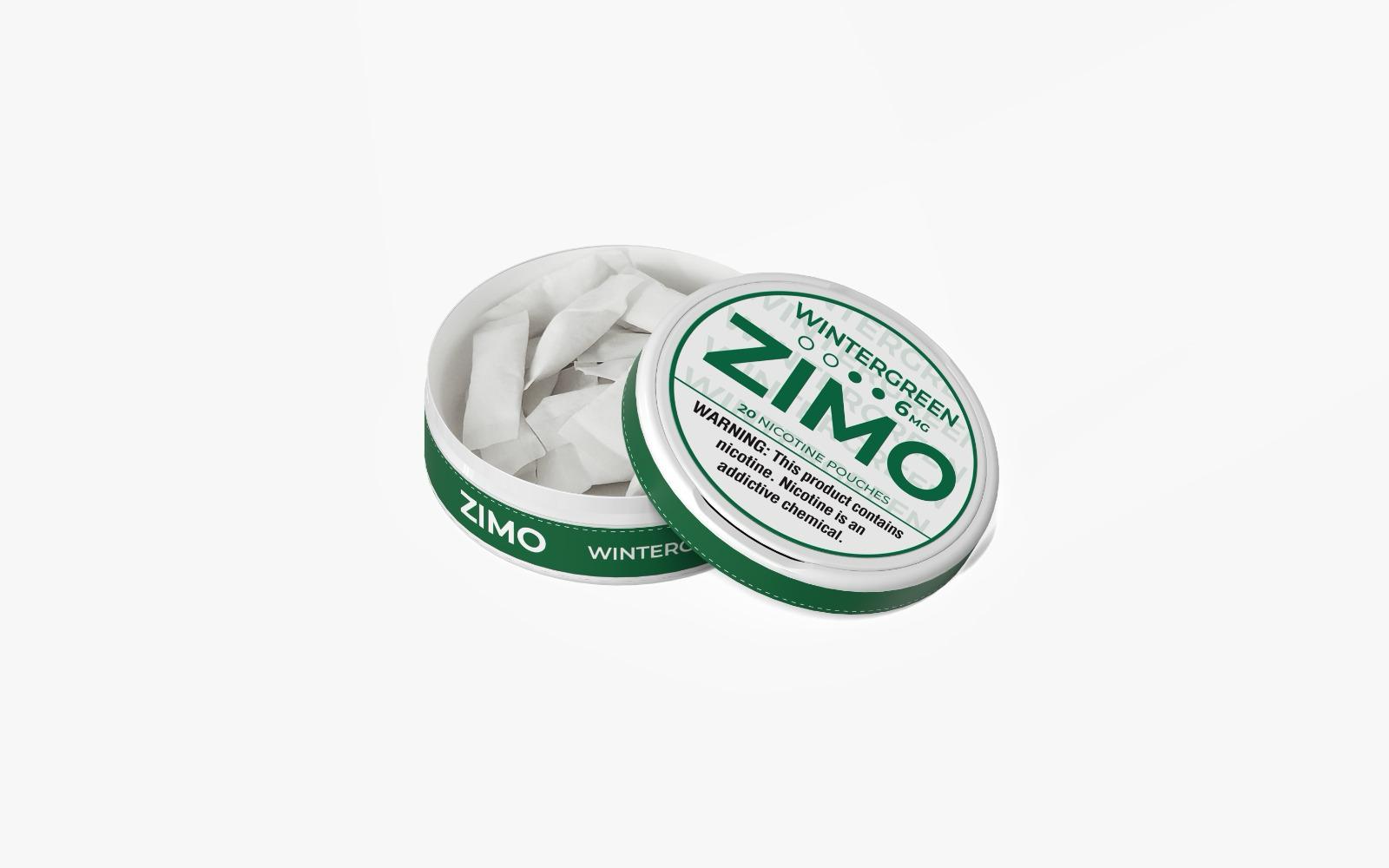 Wintergreen ZIMO Nicotine Pouches
