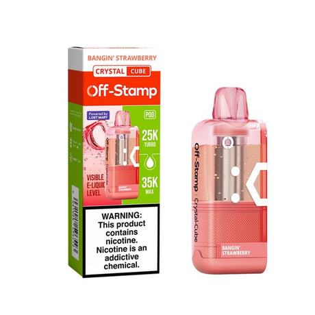 Off-Stamp X-Cube Crystal POD - Bangin' Strawberry