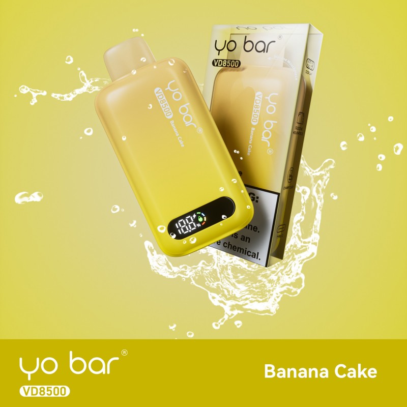 Yo Bar Vape VD8500 - Banana Cake