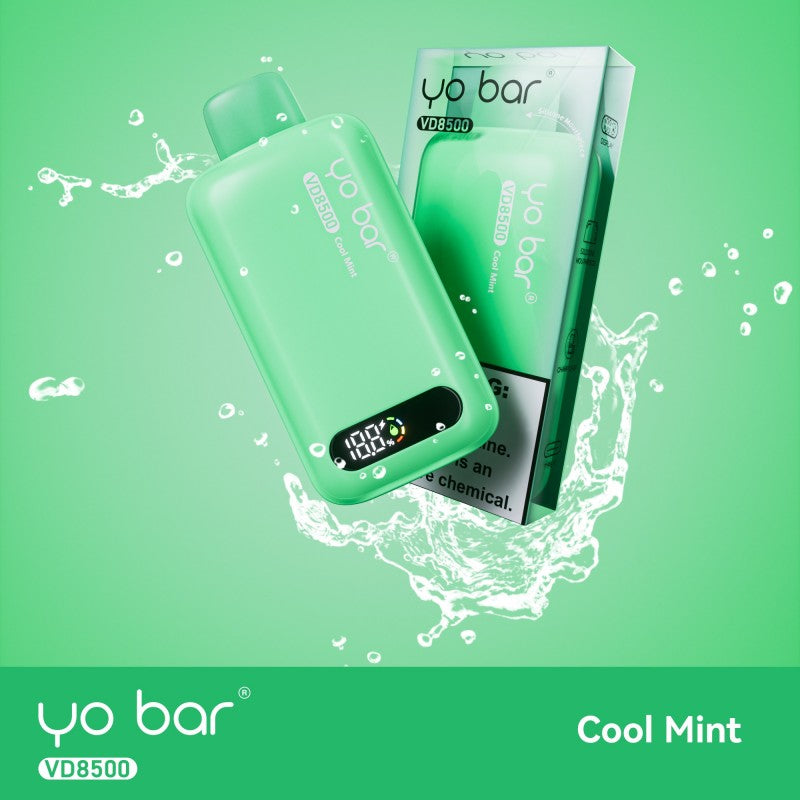 Yo Bar Vape VD8500 - Cool Mint