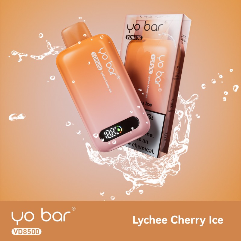 Yo Bar Vape VD8500 - Lychee Cherry Ice