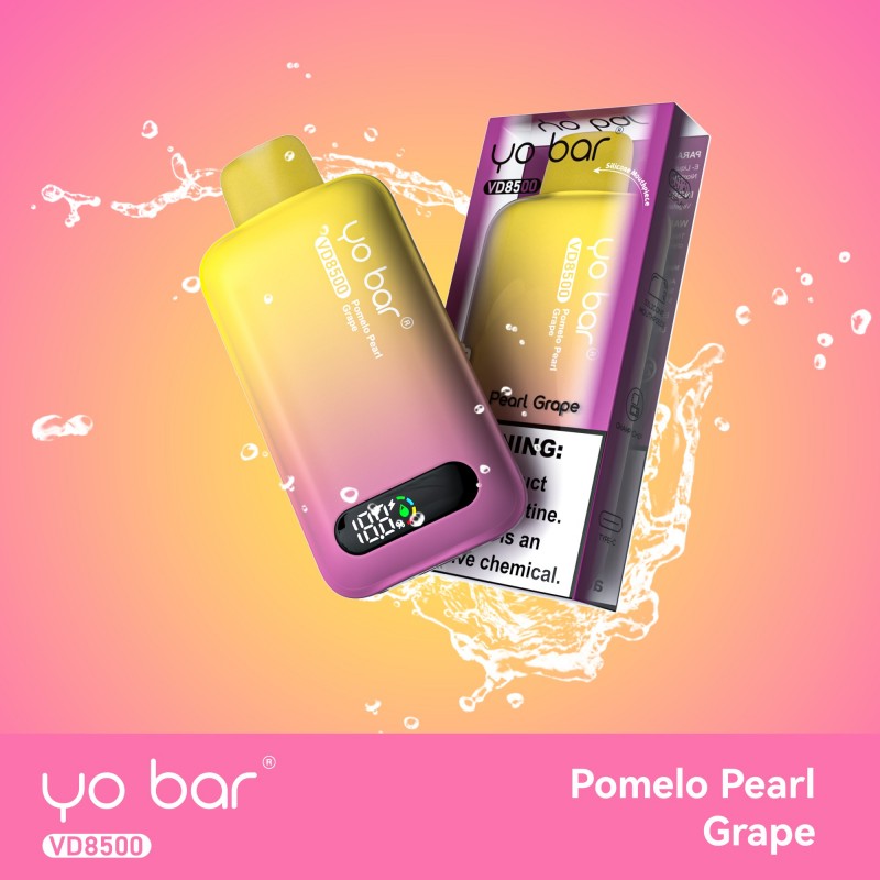 Yo Bar Vape VD8500 - Pomelo Pearl Grape