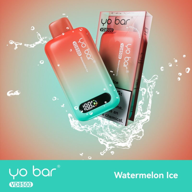 Yo Bar Vape VD8500 - Watermelon Ice