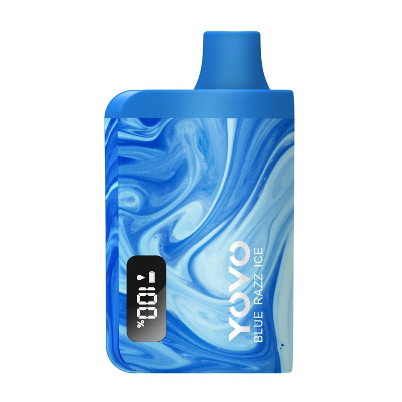 Blue Razz Ice - YOVO JB8000 Vape