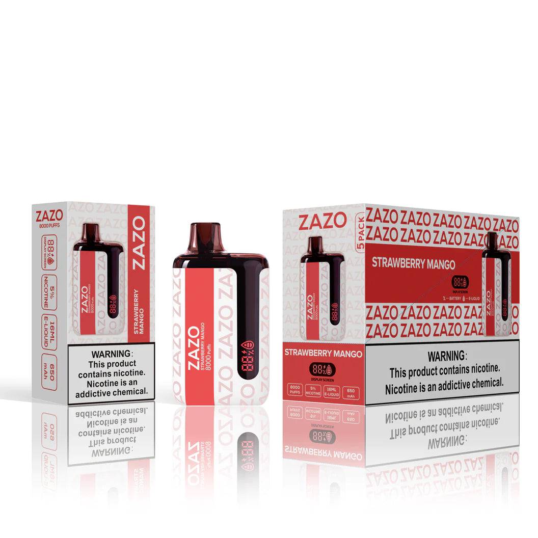 Zazo 8000 Vape - Strawberry Mango